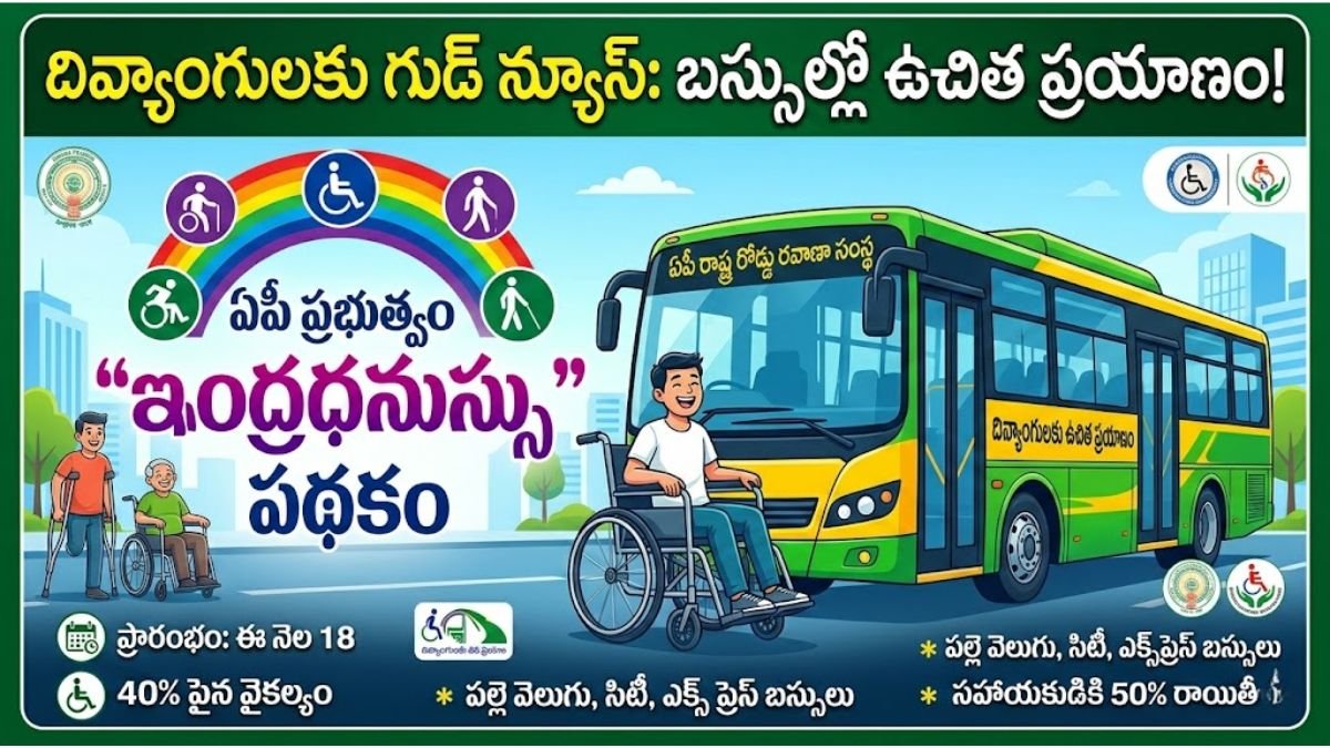AP Disabled Free Bus Travel Scheme 2026