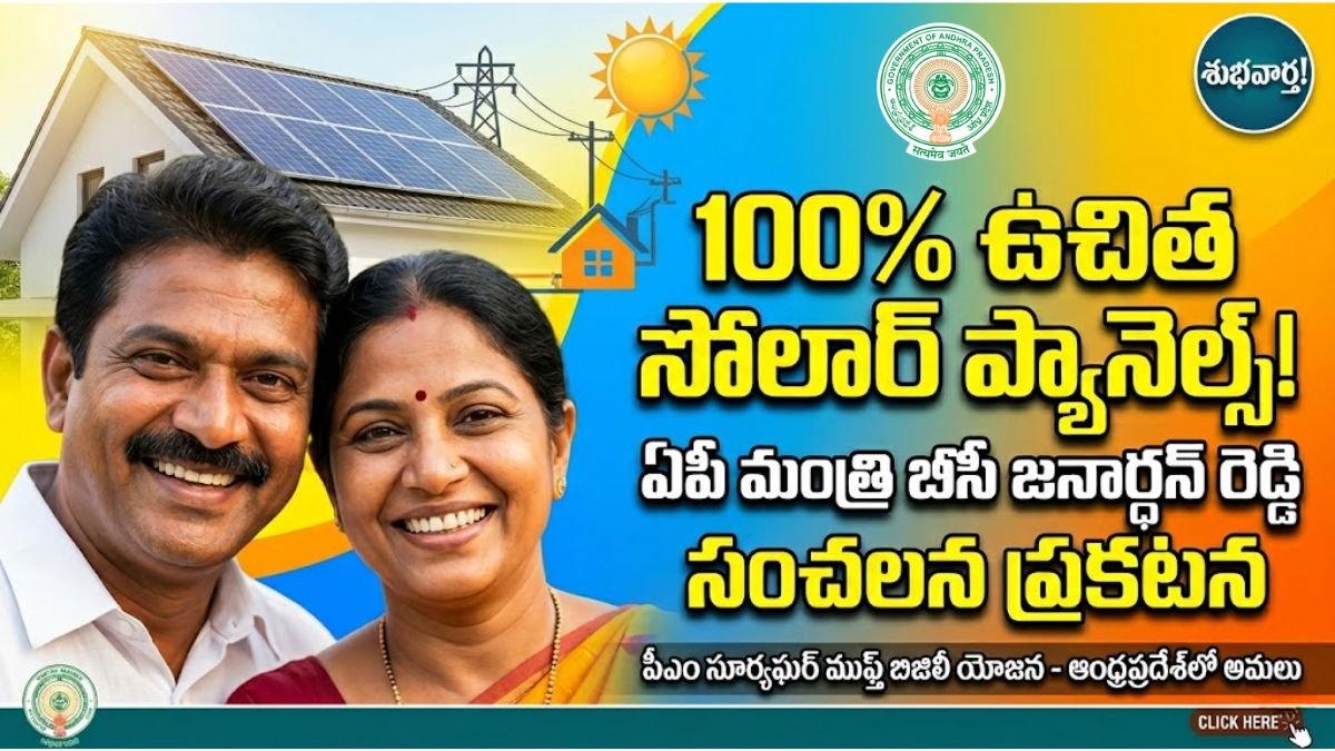 AP Free Solar Panels Subsidy Details 2026