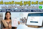 AP Inter Results 2026 Direct Link Check Now