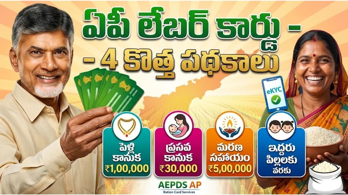 AP Labour Card New Services Sachivalayam 2026