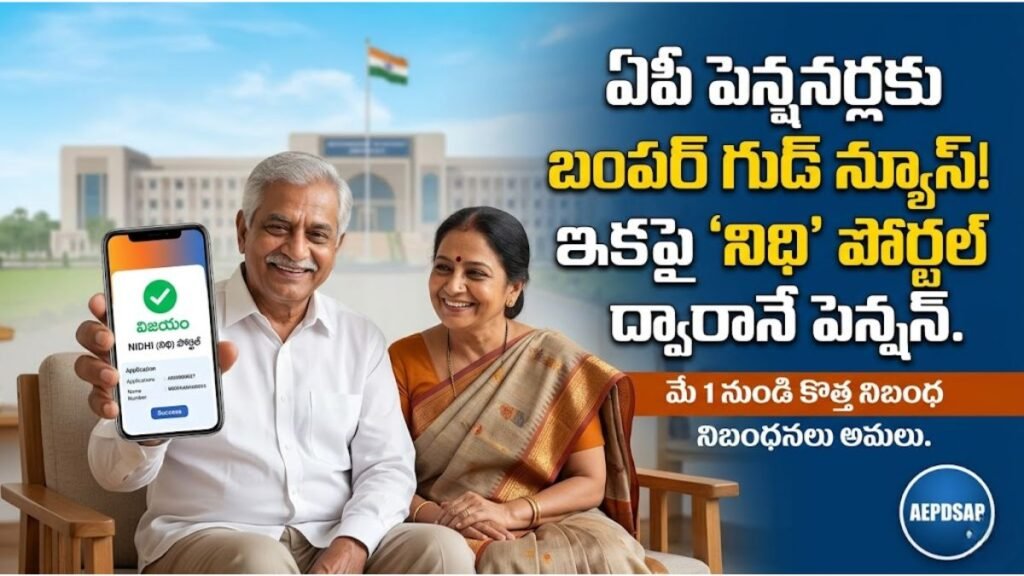 AP Nidhi Portal Pension Processing New Rules 2026