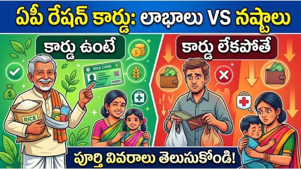 AP Ration Card Benefits and Losses Details 2026