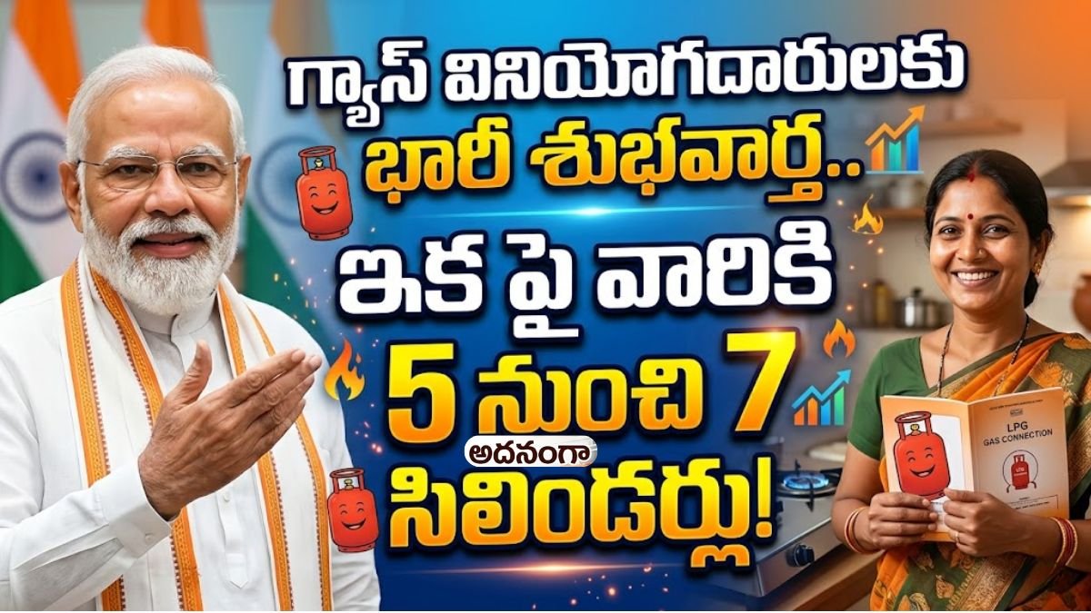 LPG Gas Cylinder 2026 Latest Update Telugu