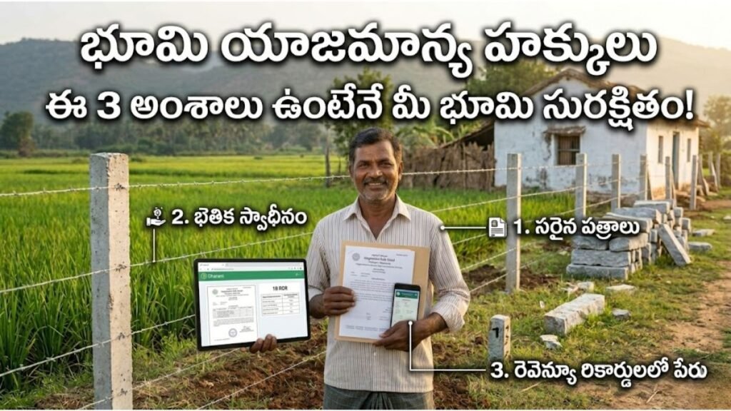 Land Ownership Proof Required 3 Documents
