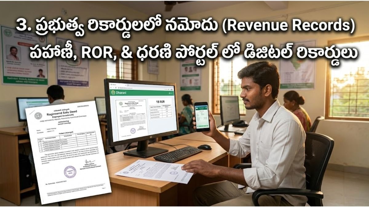 Land Ownership Proof Revenue Records Pahani 1B ROR EC India Land Records