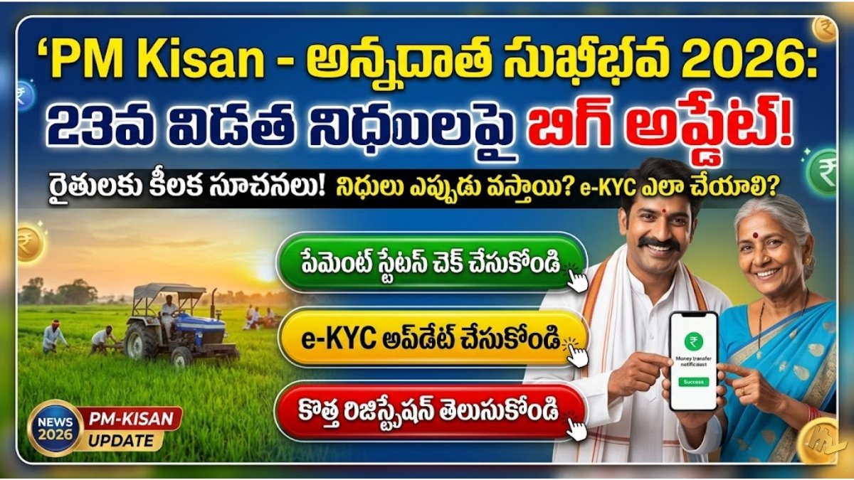 PM Kisan Annadatha Sukhibhava Funds Update
