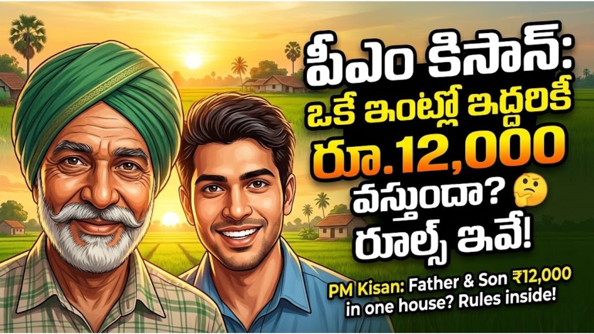 PM Kisan Father Son Rules 2026