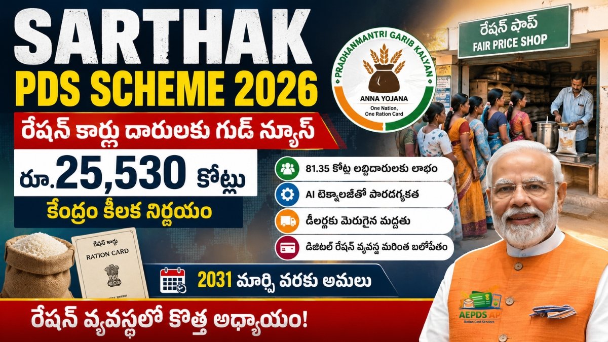 SARTHAK PDS Scheme 2026: 7 భారీ శుభవార్త ప్రయోజనాలు