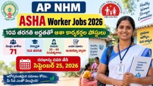 AP ASHA Worker Jobs 2026